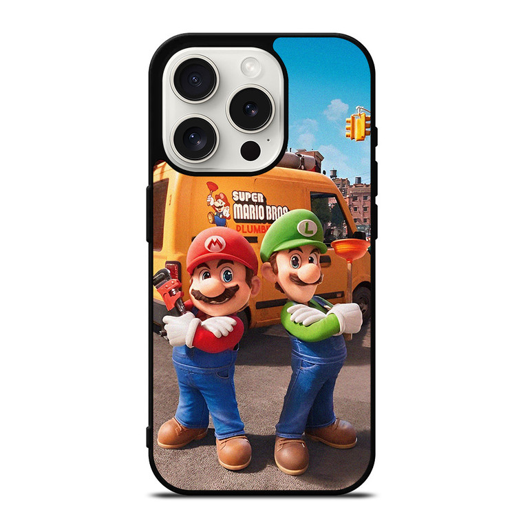 SUPER MARIO BROS X LUIGI MOVIE iPhone 15 Pro Case Cover