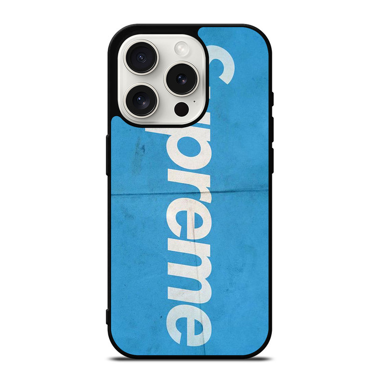 SUPREME BLUE LOGO iPhone 15 Pro Case Cover