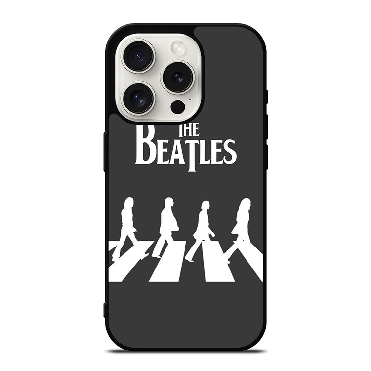 THE BEATLES ABBEY ROAD SILHOUETTE iPhone 15 Pro Case Cover