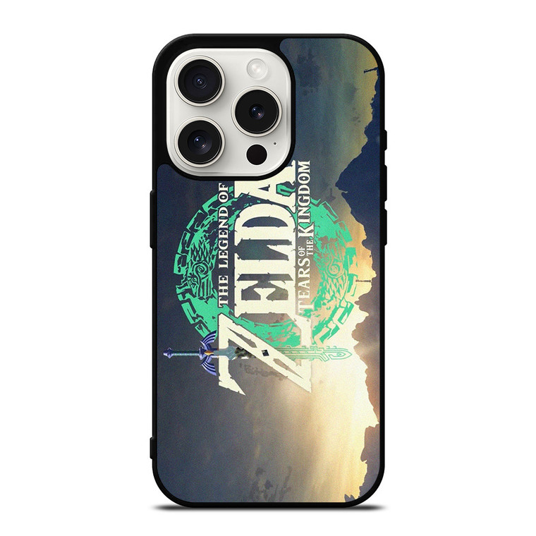 THE LEGEND OF ZELDA TEARS OF THE KINGDOM GAMES SYMBOL iPhone 15 Pro Case Cover