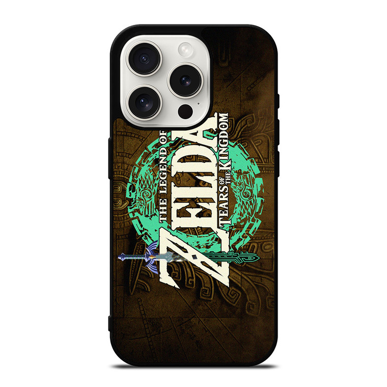 THE LEGEND OF ZELDA TEARS OF THE KINGDOM LOGO iPhone 15 Pro Case Cover