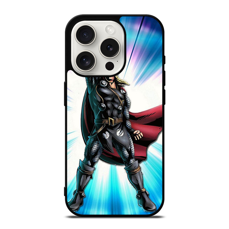 THOR MARVEL COMIC CARTOON iPhone 15 Pro Case Cover