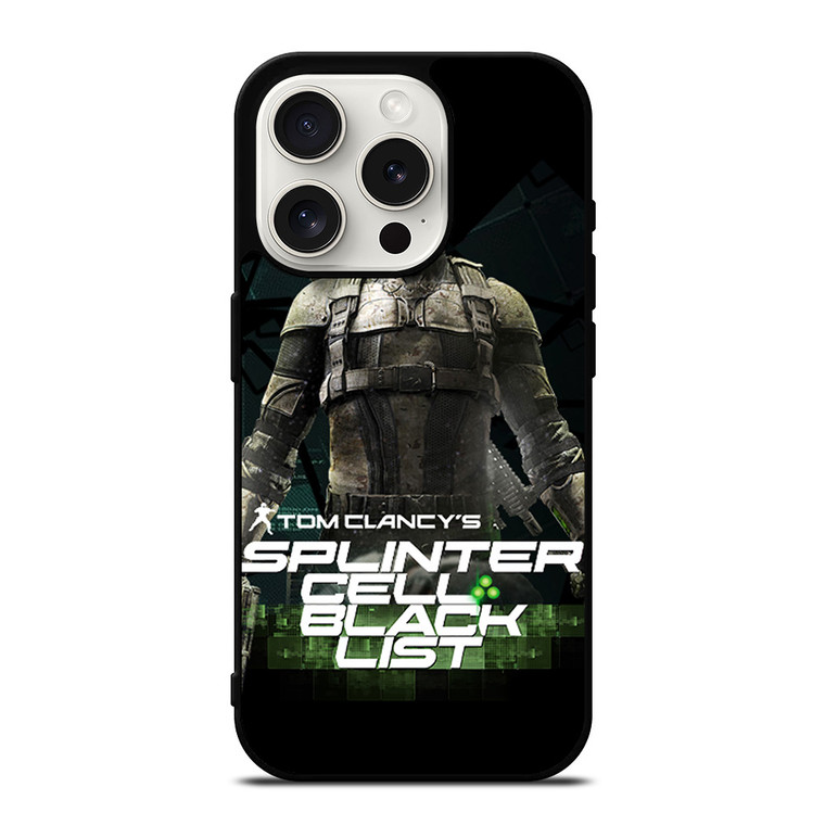 TOM CLANCY'S SPLINTER CELL BLACKLIST iPhone 15 Pro Case Cover