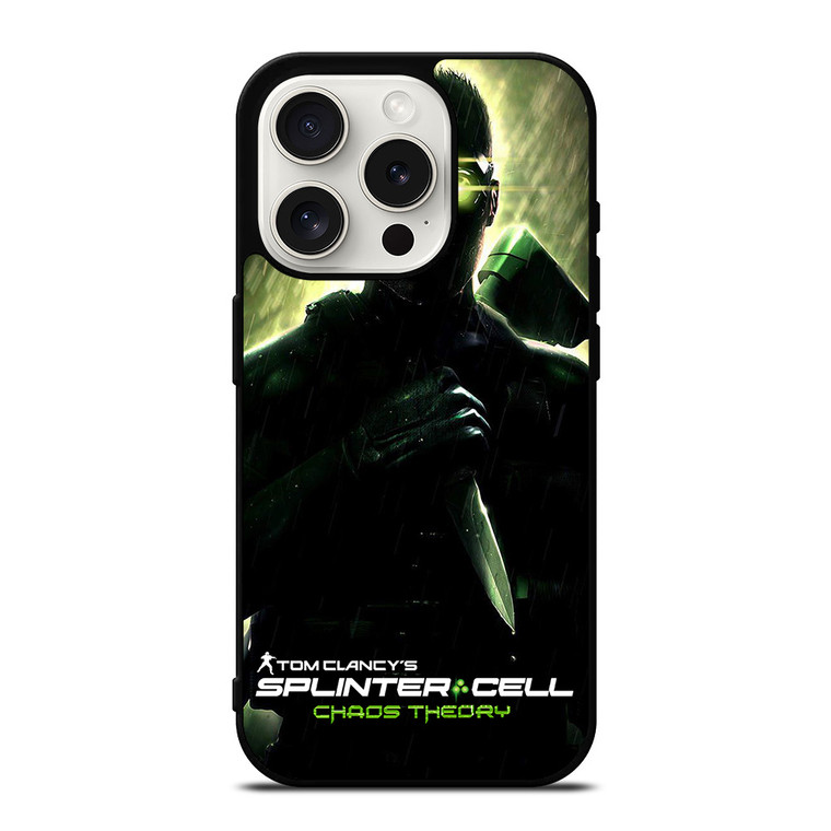 TOM CLANCY'S SPLINTER CELL CHAOS THEORY iPhone 15 Pro Case Cover