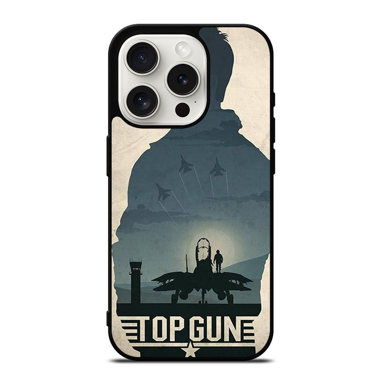 TOP GUN MAVERICKS TOM CRUISE SILHOUETTE iPhone 15 Pro Case Cover TOP GUN MAVERICKS TOM CRUISE SILHOUETTE iPhone 15 Pro Case Cover