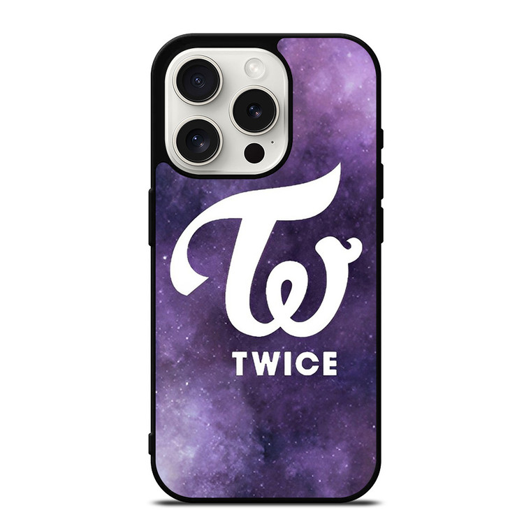 TWICE VIOLET LOGO iPhone 15 Pro Case Cover TWICE VIOLET LOGO iPhone 15 Pro Case Cover