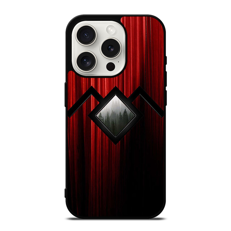 TWIN PEAKS MOVIE SYMBOL iPhone 15 Pro Case Cover TWIN PEAKS MOVIE SYMBOL iPhone 15 Pro Case Cover