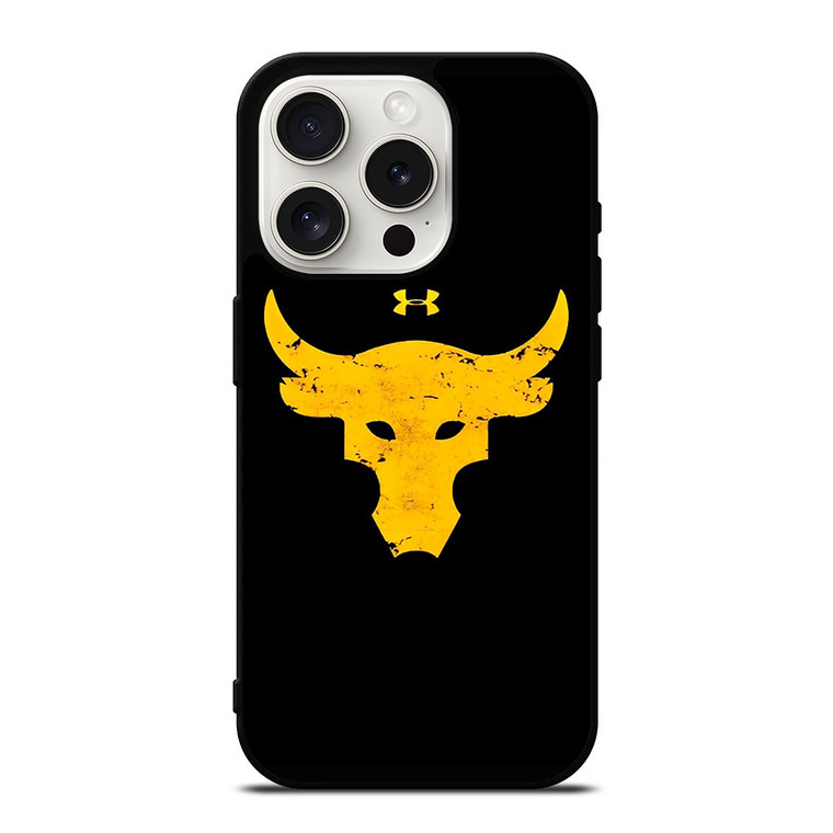 UNDER ARMOUR PROJECT ROCK SYMBOL iPhone 15 Pro Case Cover UNDER ARMOUR PROJECT ROCK SYMBOL iPhone 15 Pro Case Cover