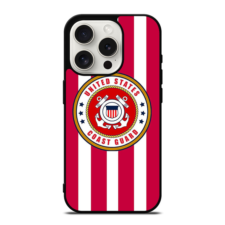 UNITED STATES COAST GUARD BADGE iPhone 15 Pro Case Cover