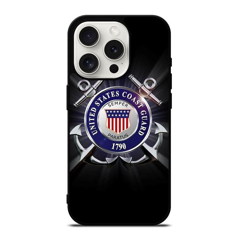 UNITED STATES COAST GUARD SYMBOL iPhone 15 Pro Case Cover