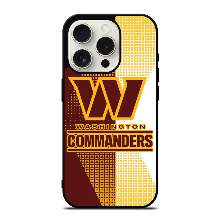 WASHINGTON COMMANDERS FOOTBALL iPhone 15 Pro Case Cover