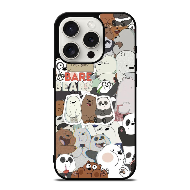 WE BARE BEARS COLLECTION iPhone 15 Pro Case Cover