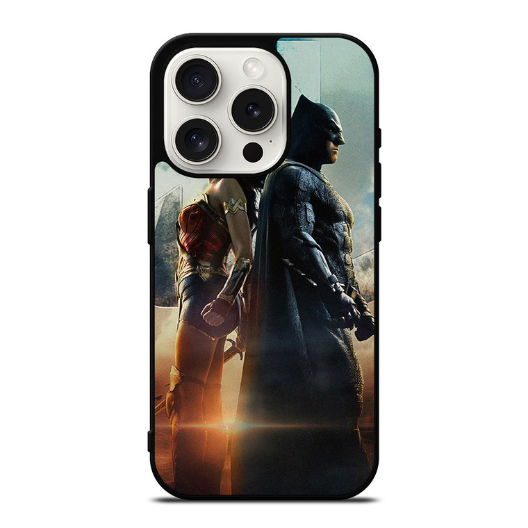 WONDER WOMAN BATMAN JUSTICE LEAGUE iPhone 15 Pro Case Cover