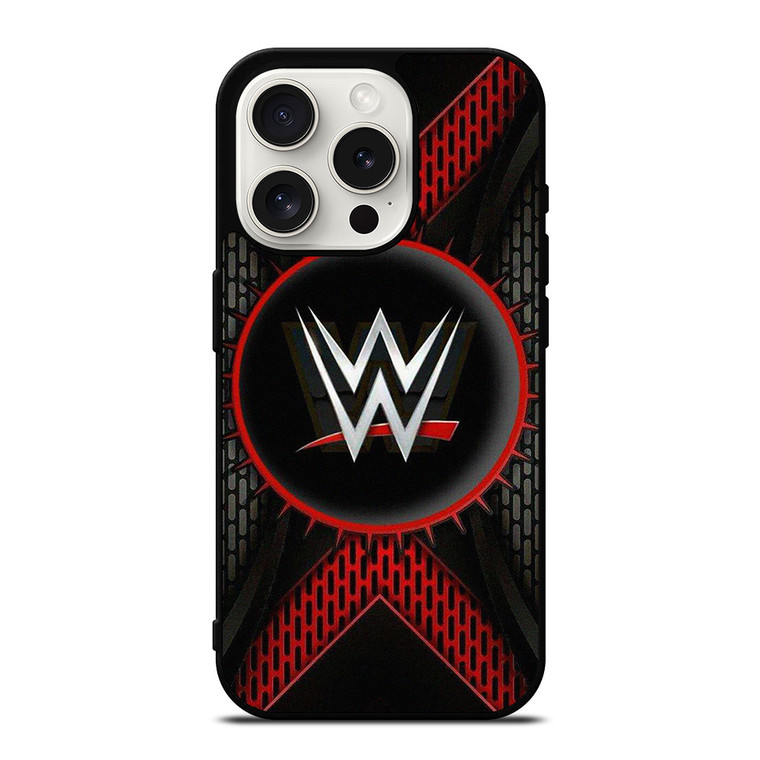 WWE WORLD WRESTLING METAL iPhone 15 Pro Case Cover