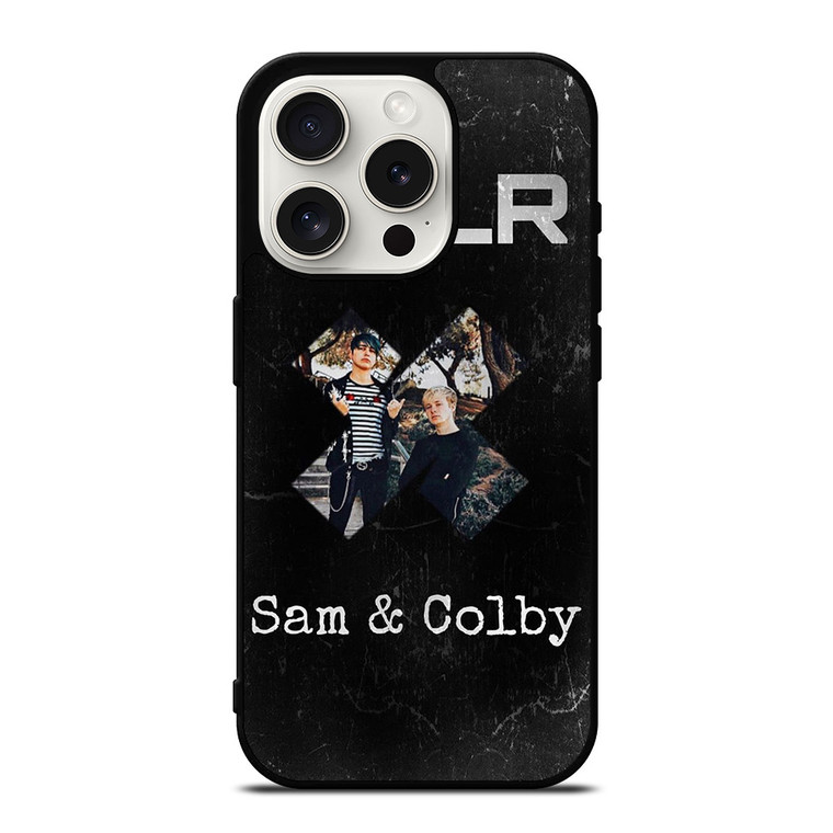 XPLR SAM AND COLBY LOGO iPhone 15 Pro Case Cover
