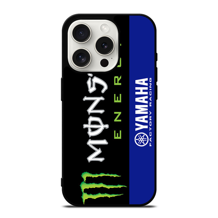YAMAHA FACTORY RACING MONSTER ENERGY iPhone 15 Pro Case Cover