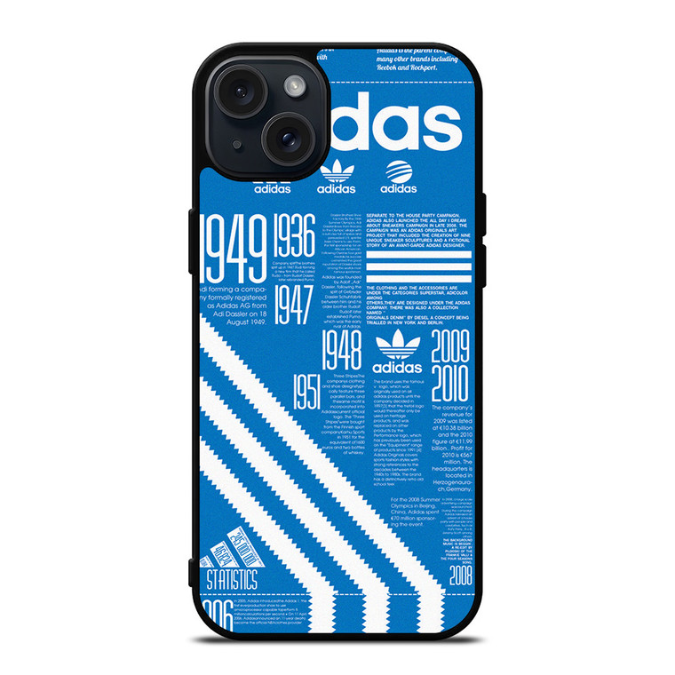ADIDAS BOX CLASSIC iPhone 15 Plus Case Cover