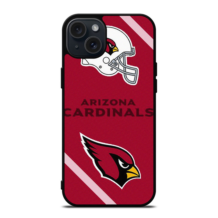 ARIZONA CARDINALS FOOTBALL HELMET LOGO iPhone 15 Plus Case Cover
