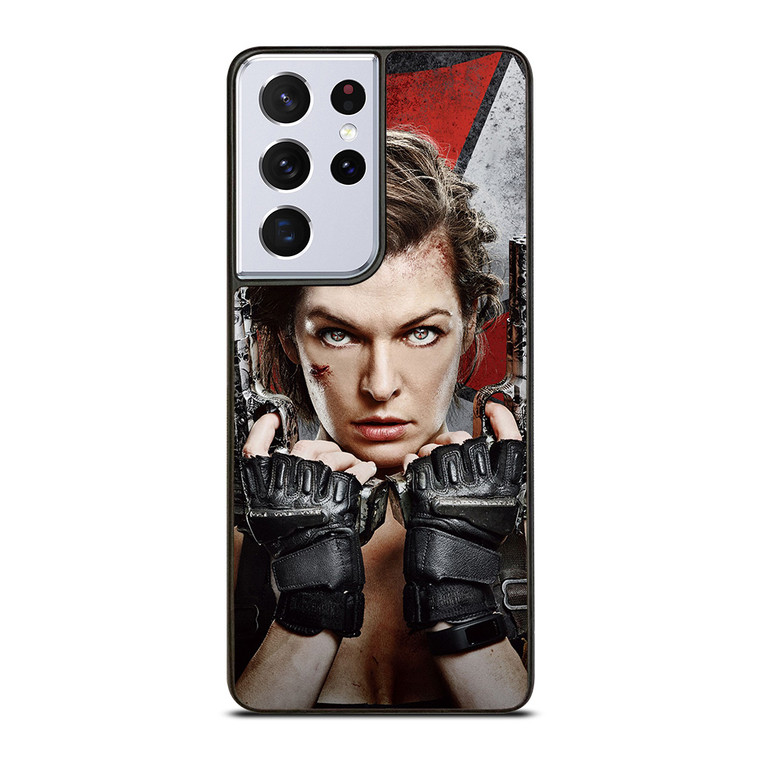 MILLA JOVOVICH RESIDENT EVIL MOVIES  Samsung Galaxy S21 Ultra Case Cover