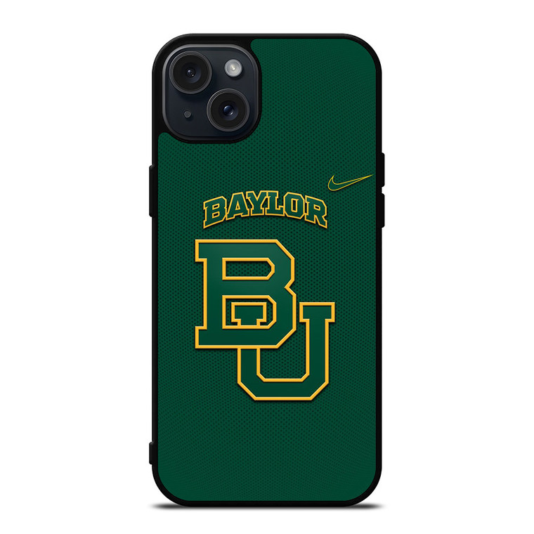 BAYLOR UNIVERSITY BEARS BASKETBALL NIKE iPhone 15 Plus Case Cover