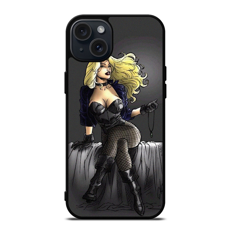 BLACK CANARY DC COMICS iPhone 15 Plus Case Cover