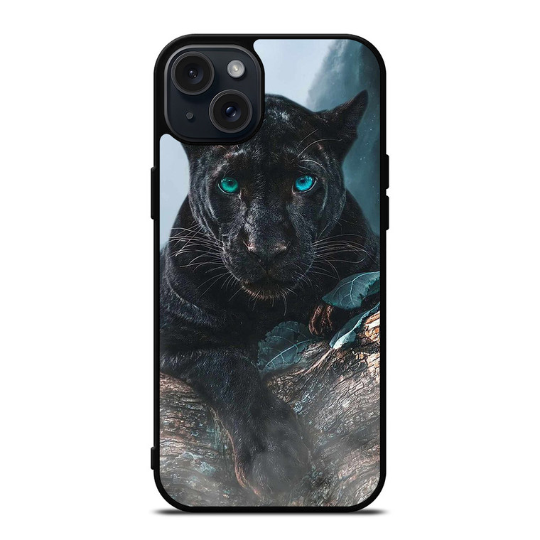 BLACK PANTHER PREDATOR ANIMAL iPhone 15 Plus Case Cover BLACK PANTHER PREDATOR ANIMAL iPhone 15 Plus Case Cover
