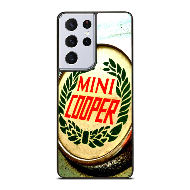 MINI COOPER CLASSIC RUSTY EMBLEM  Samsung Galaxy S21 Ultra Case Cover