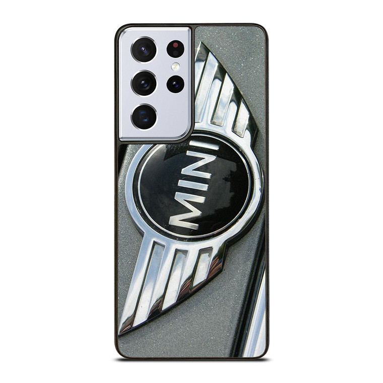 MINI COOPER METAL GRILL EMLBEM  Samsung Galaxy S21 Ultra Case Cover