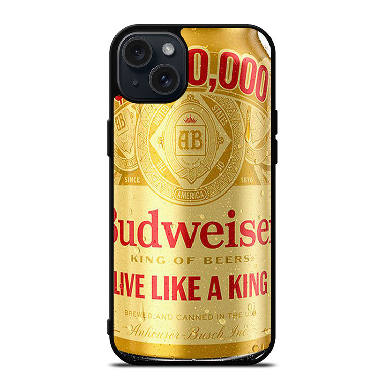 BUDWEISER KING OF BEERS iPhone 15 Plus Case Cover
