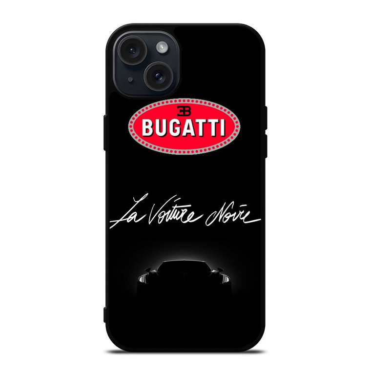 BUGATTI LA VOITURE NOIRE SUPERCAR iPhone 15 Plus Case Cover