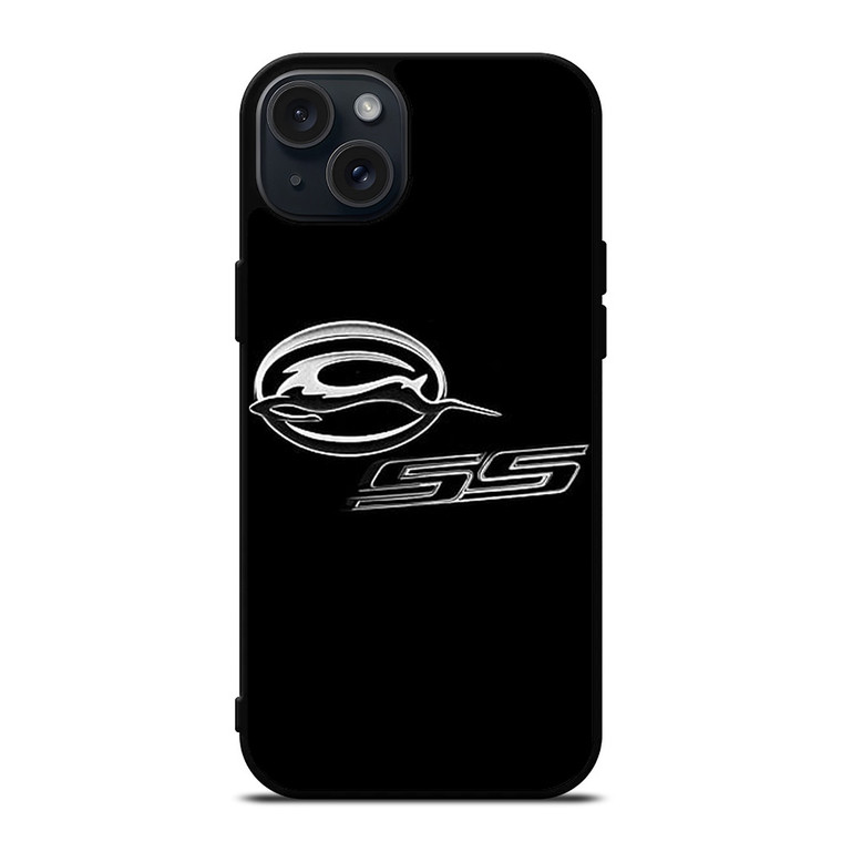 CHEVROLET IMPALA SS CHROME EMBLEM iPhone 15 Plus Case Cover