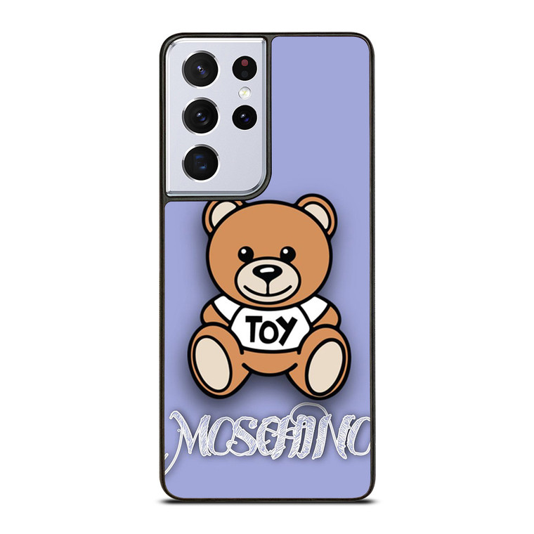 MOSCHINO TOY PURPLE  Samsung Galaxy S21 Ultra Case Cover