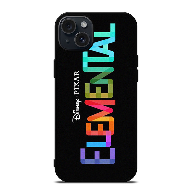 DISNEY PIXAR ELEMENTAL LOGO iPhone 15 Plus Case Cover
