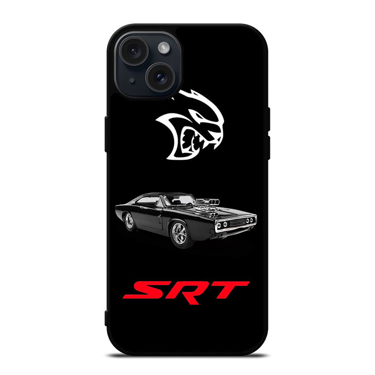 DODGE CHARGER DOMINIC TORETTO DEMON iPhone 15 Plus Case Cover