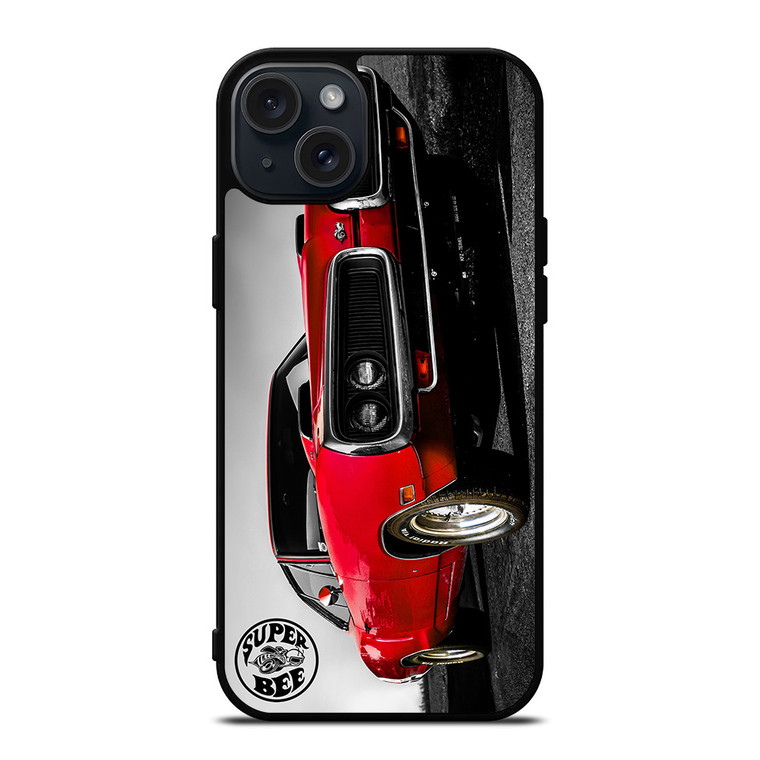 DODGE CHARGER SUPER BEE CAR iPhone 15 Plus Case Cover