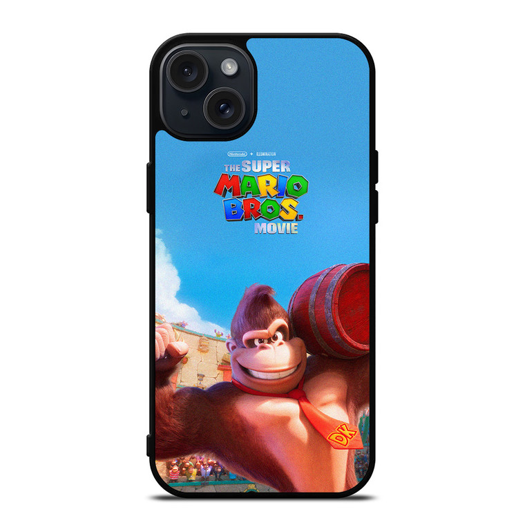 DONKEY KONG SUPER MARIO BROS MOVIE 2 iPhone 15 Plus Case Cover