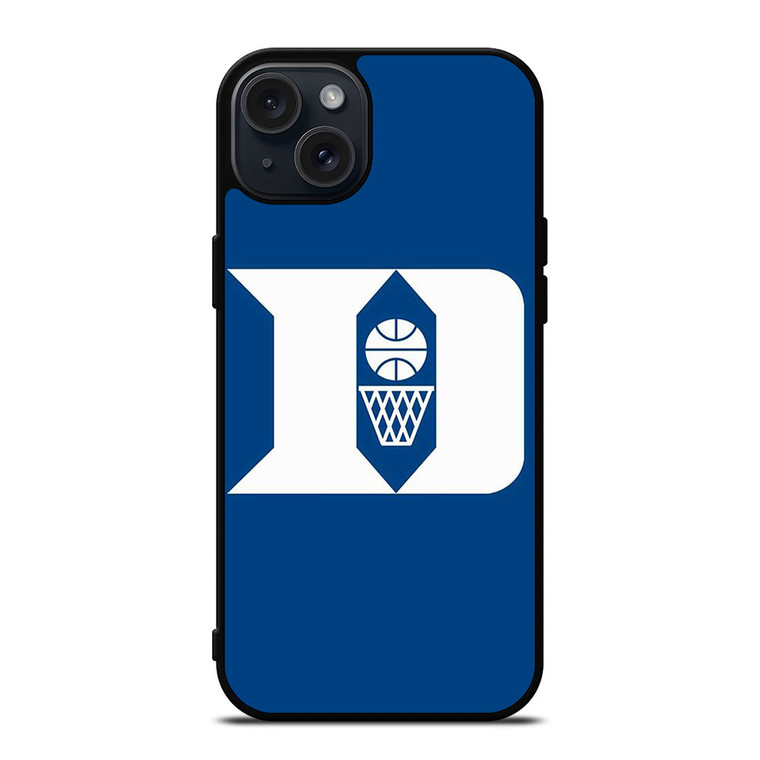 DUKE BLUE DEVILS BASKETBALL UNIVERSYTY LOGO iPhone 15 Plus Case Cover