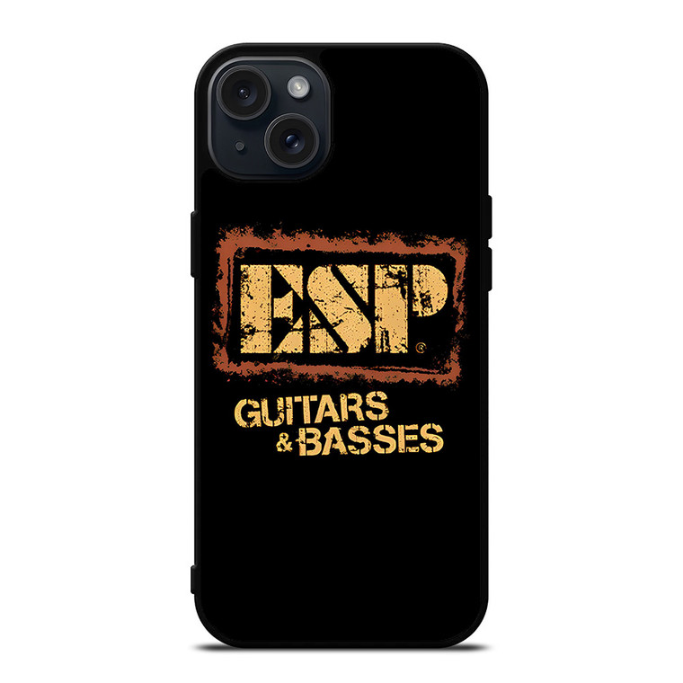 ESP GUITARS AND BASSES LOGO iPhone 15 Plus Case Cover