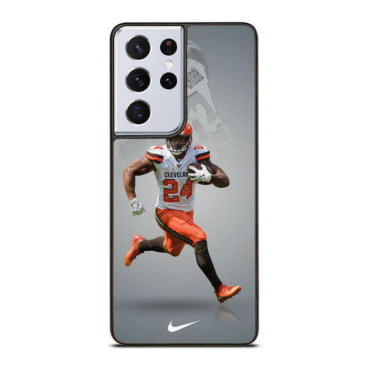 NICK CHUBB CLEVELAND BROWNS NIKE  Samsung Galaxy S21 Ultra Case Cover NICK CHUBB CLEVELAND BROWNS NIKE  Samsung Galaxy S21 Ultra Case Cover