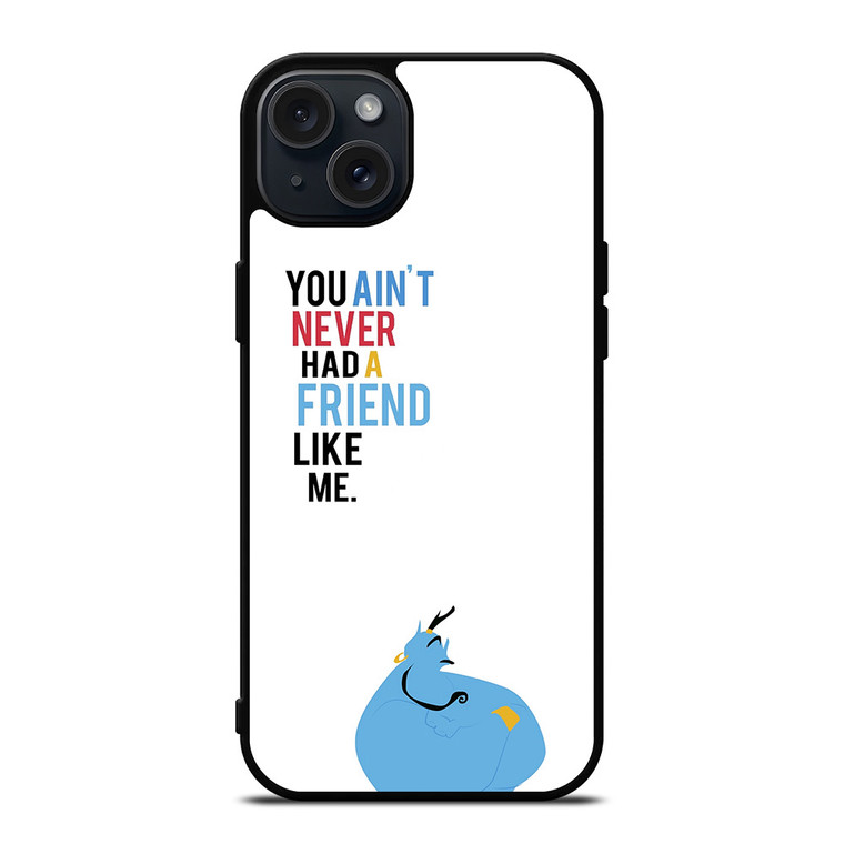 GENIE CLASSIC ALADDIN DISNEY QUOTES iPhone 15 Plus Case Cover