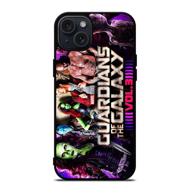 GUARDIANS OF THE GALAXY VOLUME 3 MARVEL MOVIE iPhone 15 Plus Case Cover