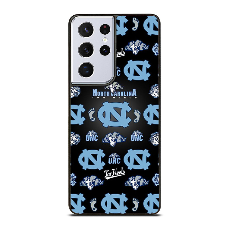 NORTH CAROLINA TAR HEELS LOGO PATTERN  Samsung Galaxy S21 Ultra Case Cover NORTH CAROLINA TAR HEELS LOGO PATTERN  Samsung Galaxy S21 Ultra Case Cover