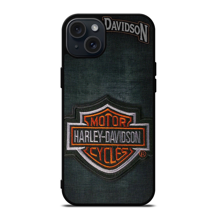HARLEY DAVIDSON PATCH iPhone 15 Plus Case Cover