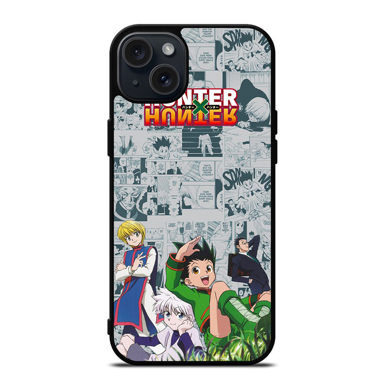 HUNTER X HUNTER MANGA ART iPhone 15 Plus Case Cover