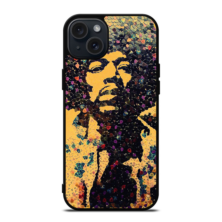 JIMI HENDRIX MOZAIC iPhone 15 Plus Case Cover