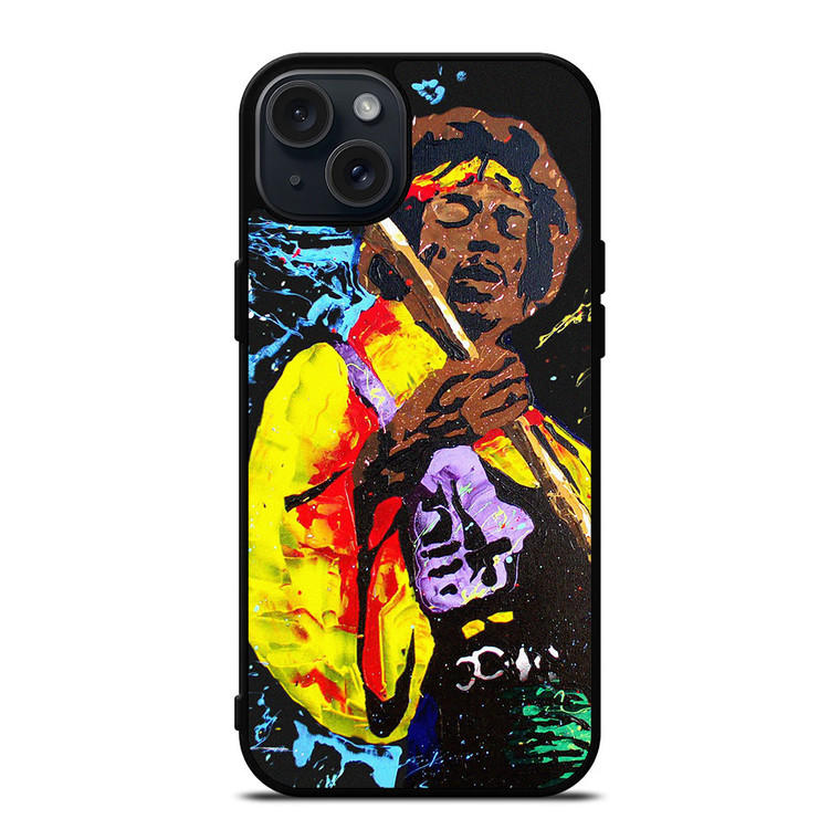 JIMI HENDRIX SPLASH ART iPhone 15 Plus Case Cover
