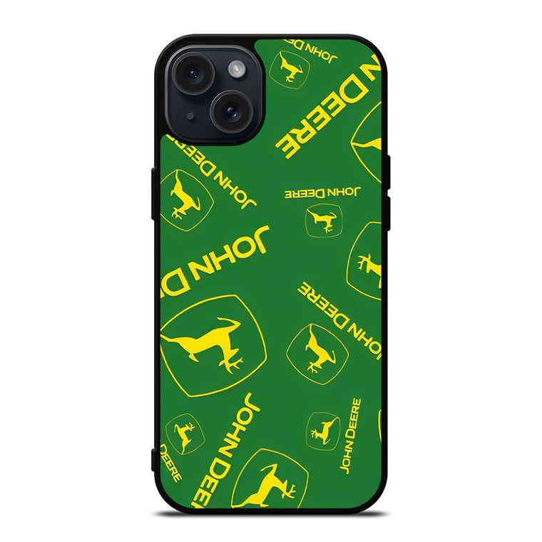 JOHN DEERE LOGO COLLAGE iPhone 15 Plus Case Cover