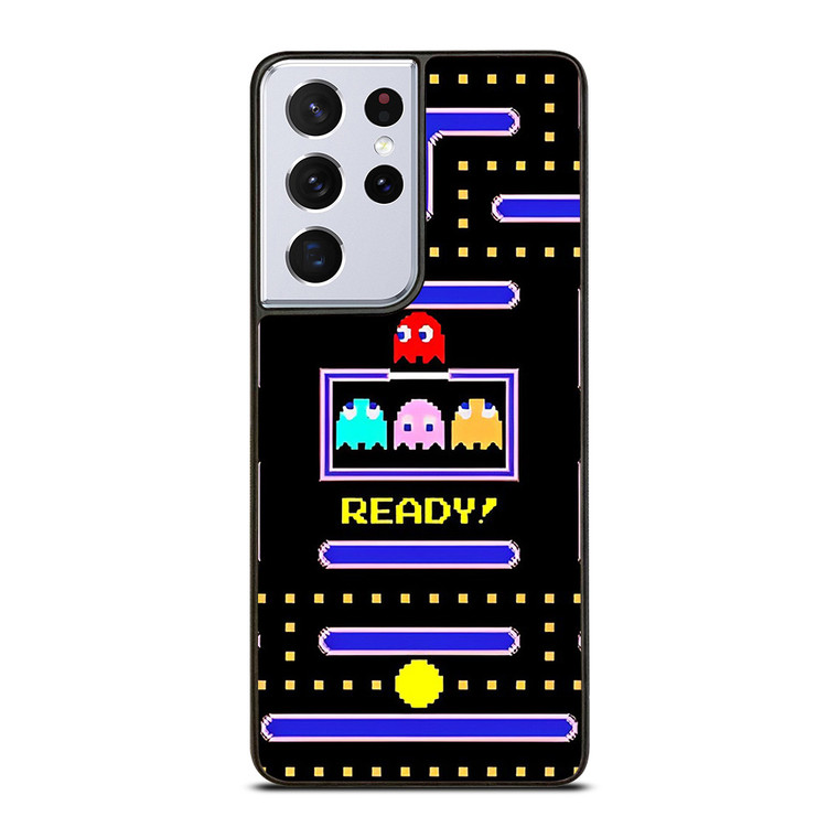 PAC MAN DOODLE GAMES 2  Samsung Galaxy S21 Ultra Case Cover PAC MAN DOODLE GAMES 2  Samsung Galaxy S21 Ultra Case Cover