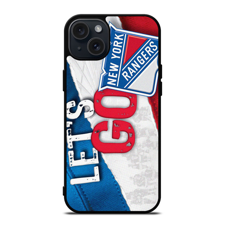 LETS GO NEW YORK RANGERS iPhone 15 Plus Case Cover