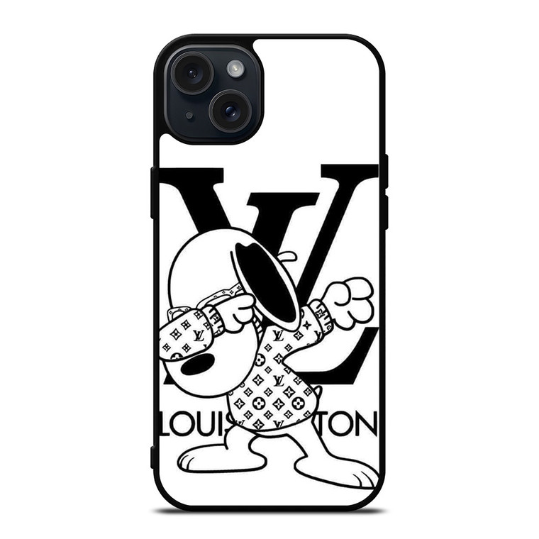 LOUIS VUITTON LV SNOOPY DAB iPhone 15 Plus Case Cover
